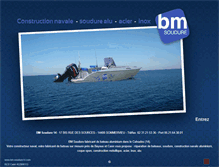 Tablet Screenshot of bm-soudure14.com